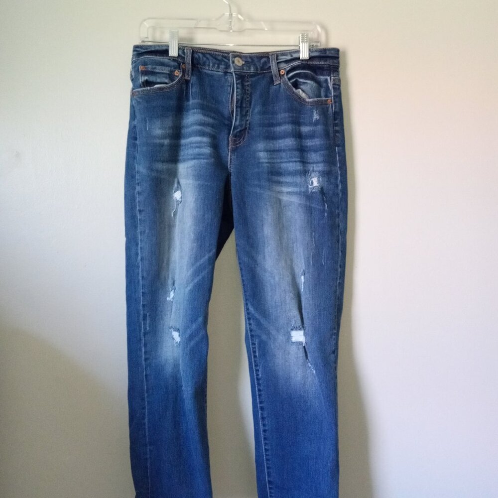 Time and Tru Straight Leg Blue Jeans
